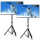 Divu 48''(122cm) LED TV ekrānu ar statīviem noma*